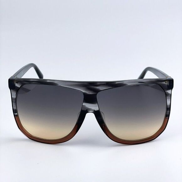 NEW Loewe LW40001F FILIPA 20B Trasparent Grey Gradient Shield Women Sunglasses